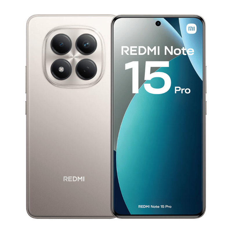 Xiaomi Redmi Note 15 Pro vista frontal y posterior
