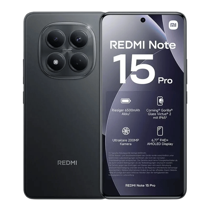 Xiaomi Redmi Note 15 Pro vista posterior