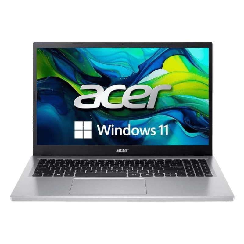 Notebook ACER AG15-32P-39R2 Intel Core 3 N355 color plateafo vista frontal