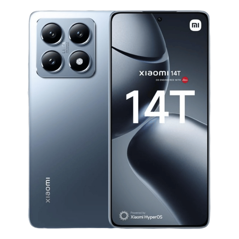 Smartphone Xiaomi 14T 4G Frontal y Posterior Azul Triple Camara