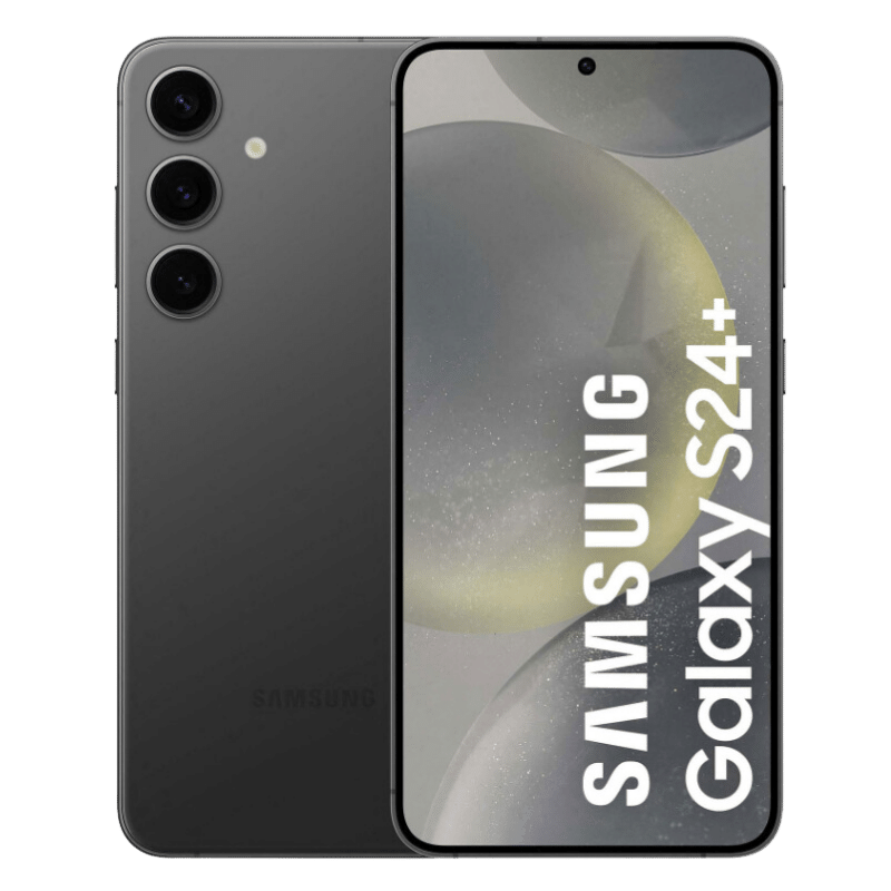 Smartphone Samsung Galaxy S24 Plus Posterior Negro con potente procesador Snapdragon 8 Gen 3, 8GB de RAM y hasta 512GB de almacenamiento, disponible en oferta