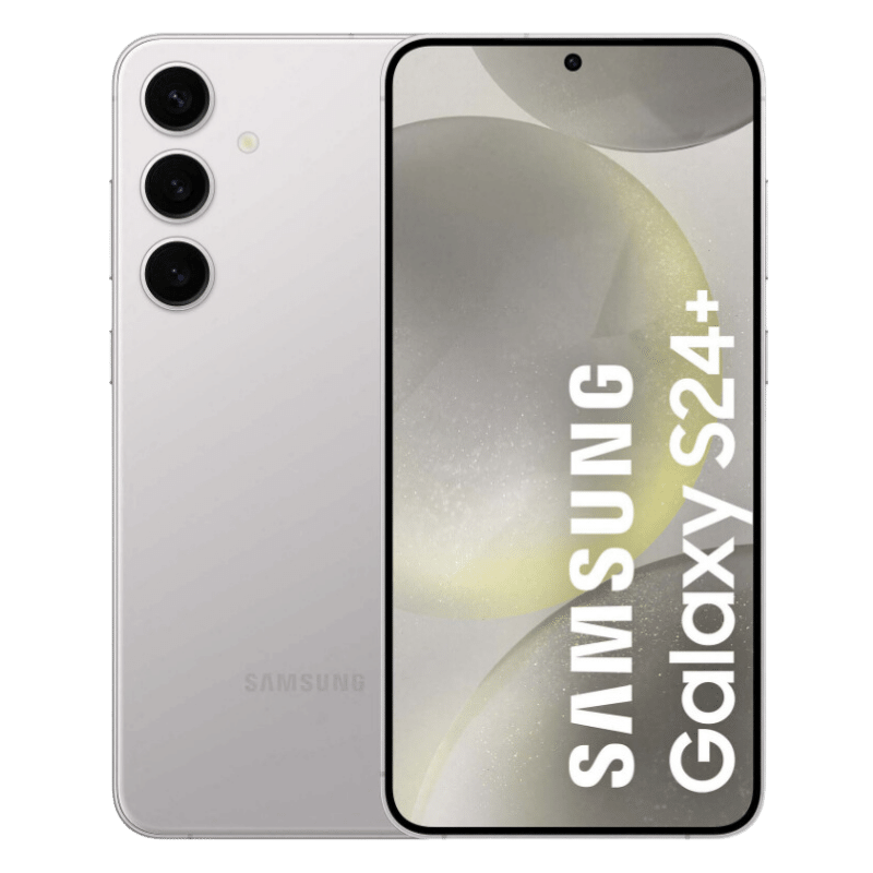 Smartphone Samsung Galaxy S24 Plus Posterior Amarillo triple cámara  50MP + 12MP + 10MP
