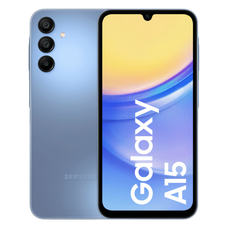 Smartphone Samsung Galaxy A15 color azul, económico en Quilmes