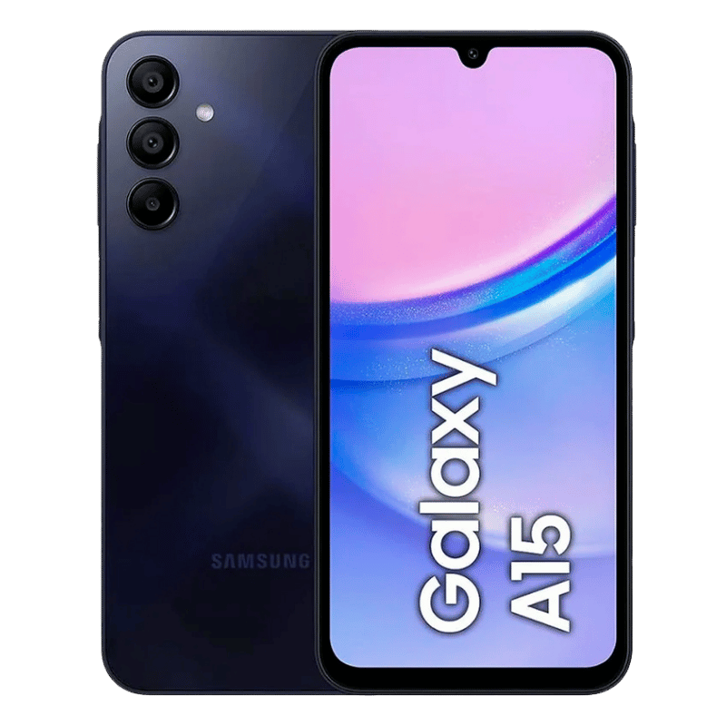 celular Samsung Galaxy A15 con potente procesador MediaTek Helio G99 y memoria de 8GB RAM, cuotas sin interés