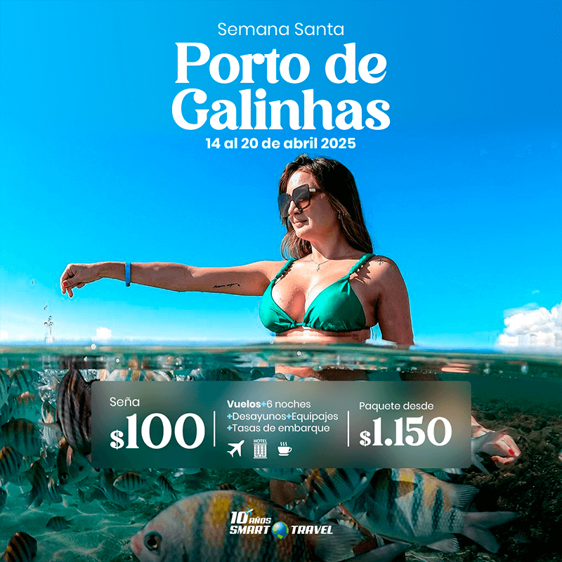 Semana Santa en Porto de Galinhas!