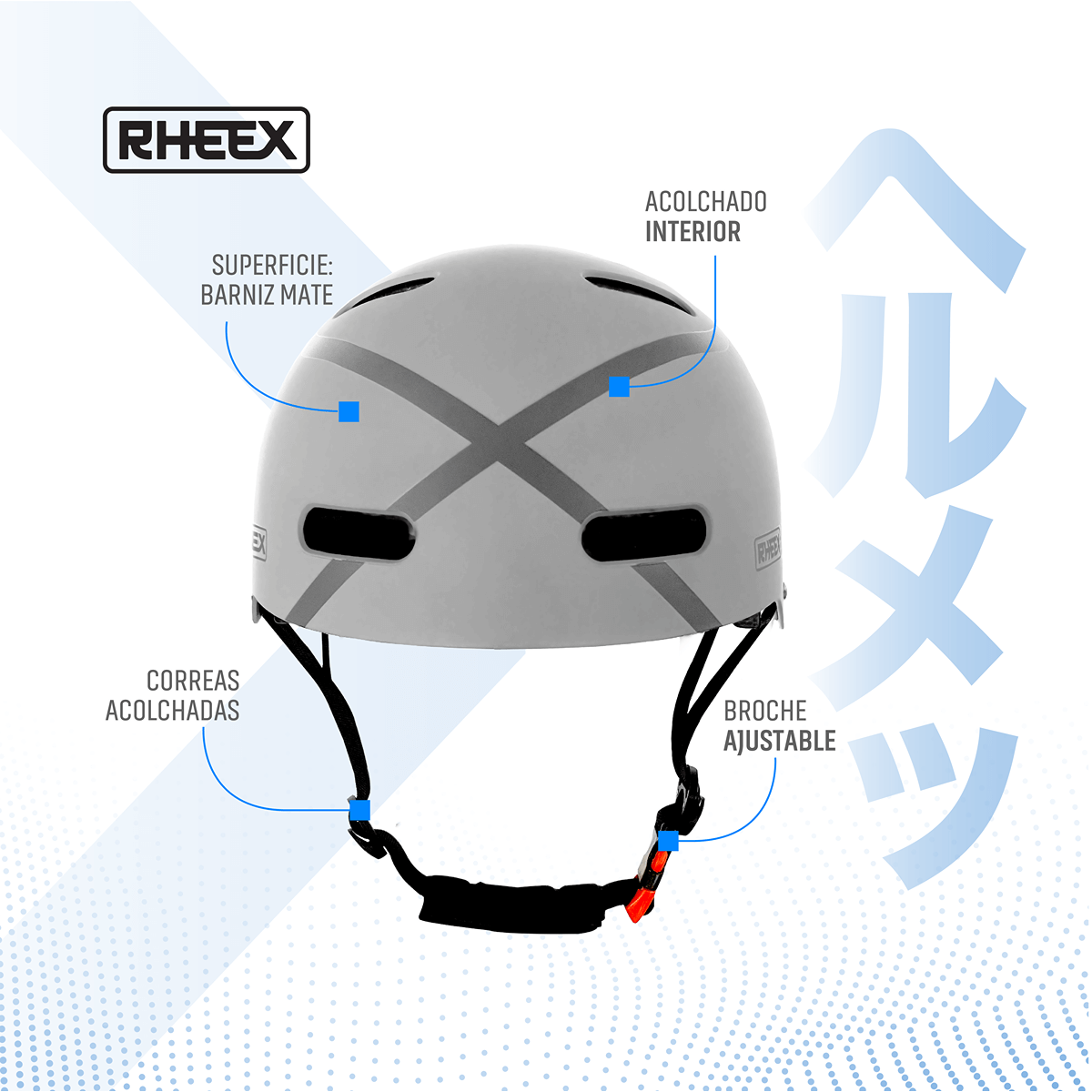 Casco UX500 Gris Talle S