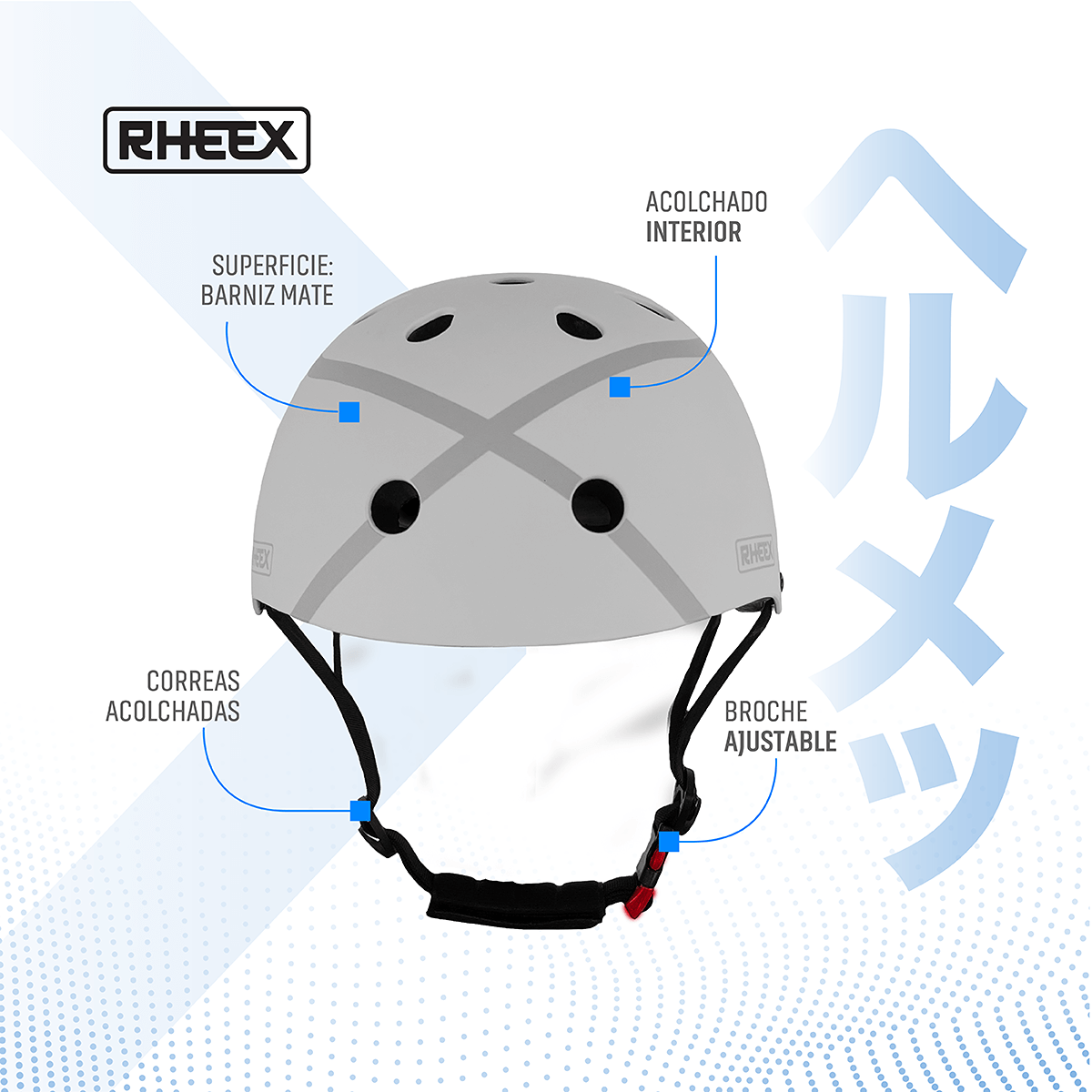 Casco UX300 Gris Talle S