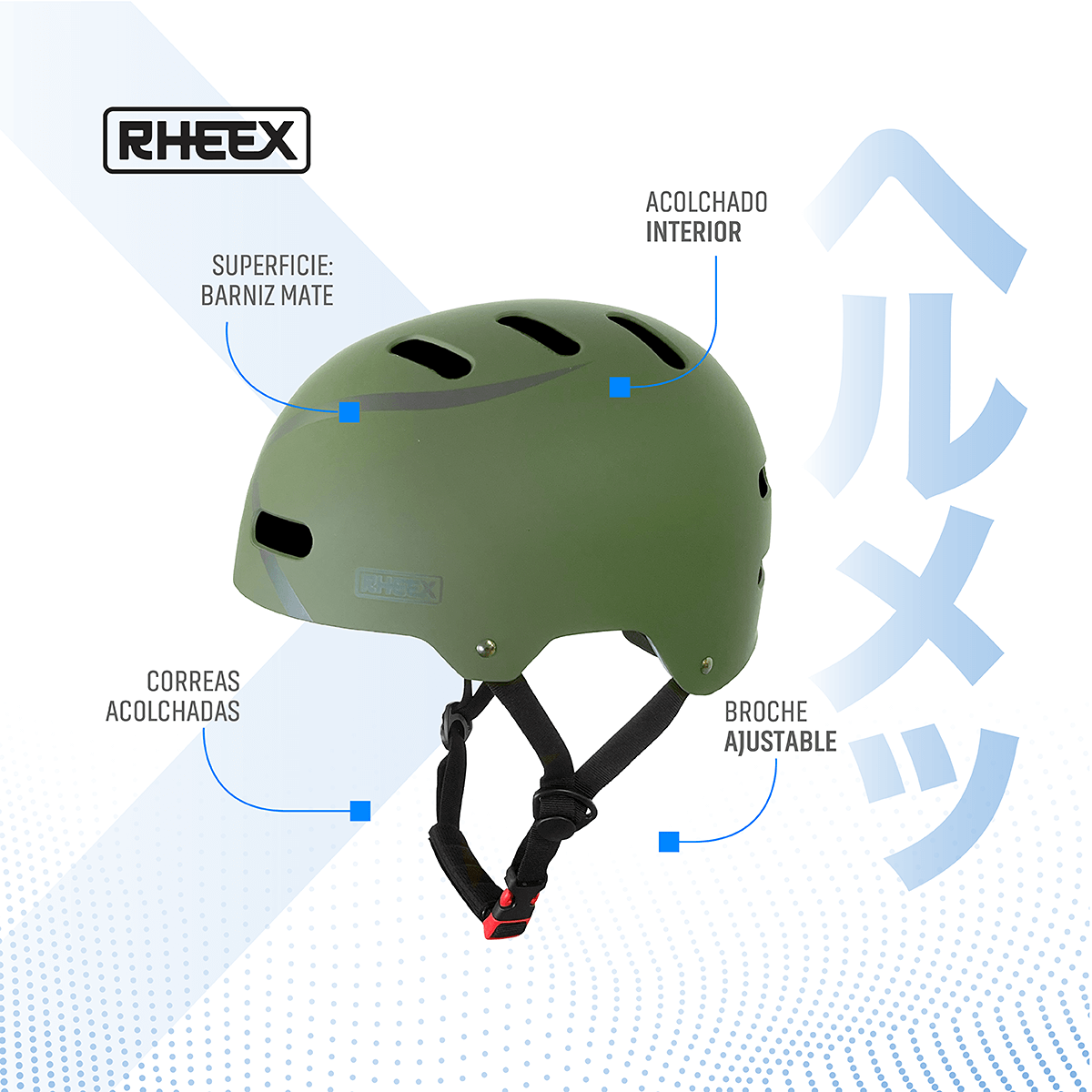 Casco UX500 Verde Talle S