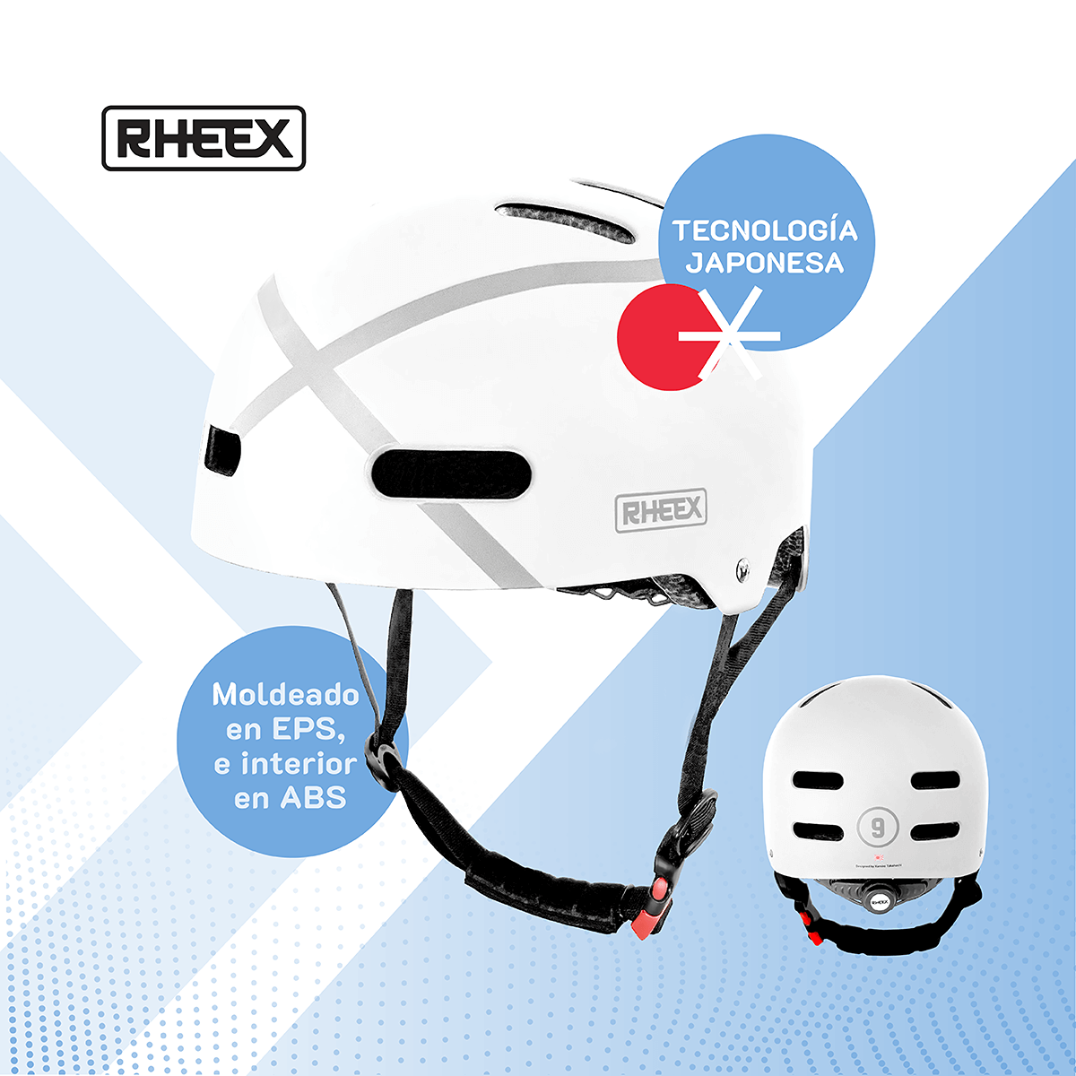 Casco Ciclismo Monopatin Y Skate Maxima Ventilacion Blanco