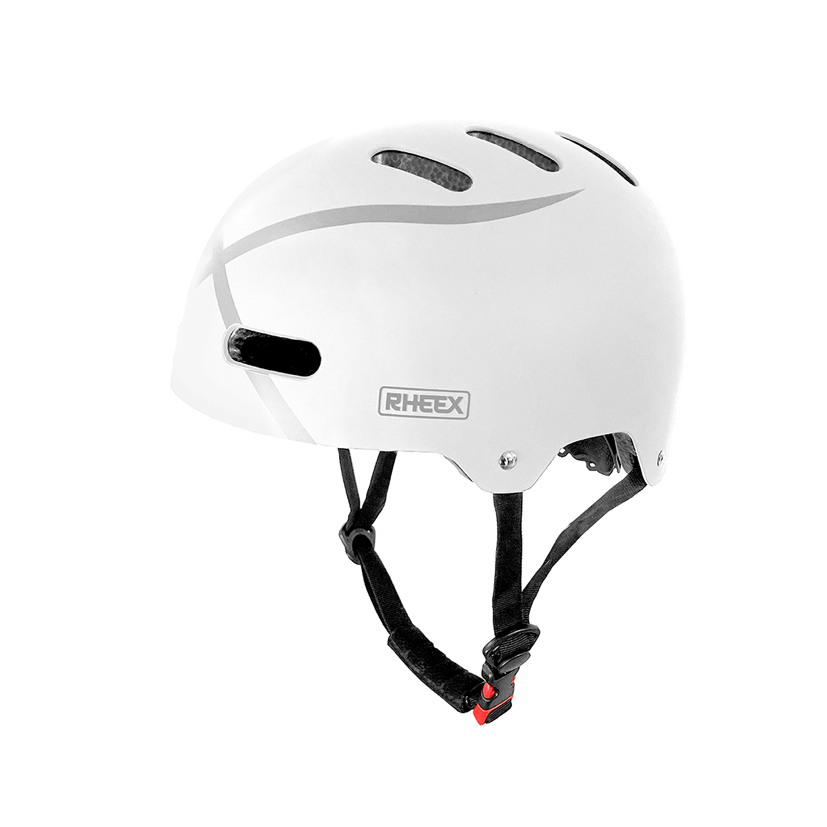 Casco Ciclismo Monopatin Y Skate Maxima Ventilacion Blanco