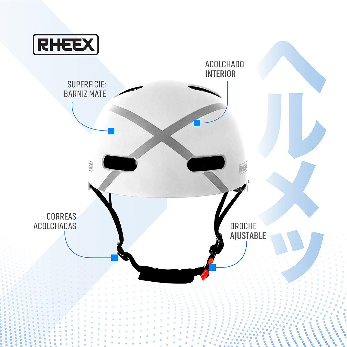 Casco UX500 Blanco Talle L