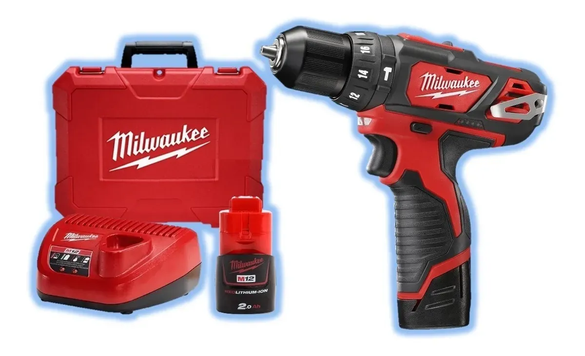 TALADRO ATORNILLADOR PERCUTOR 12 VOLTS MOD 2408-259A