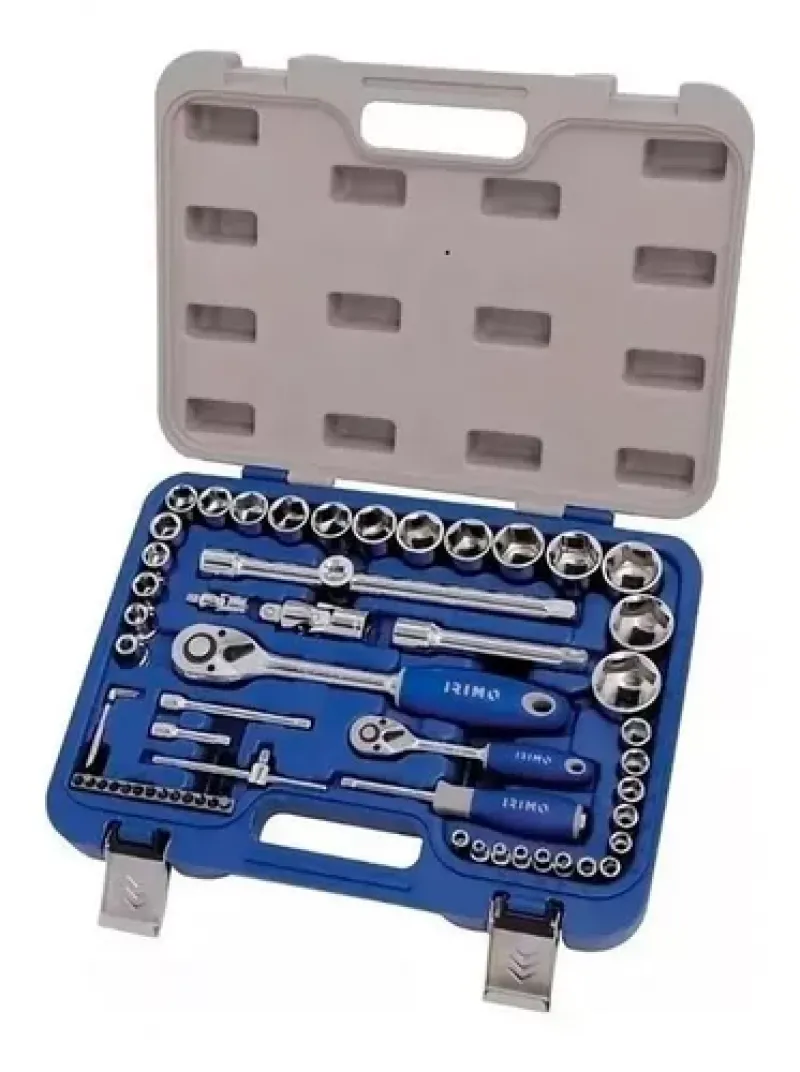 JUEGO DE BOC. Y ACC. ENC 1/2" Y 1/4" 58 PIEZAS 129-58-4