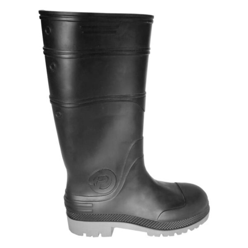 Bota Negra industrial sin puntera de acero