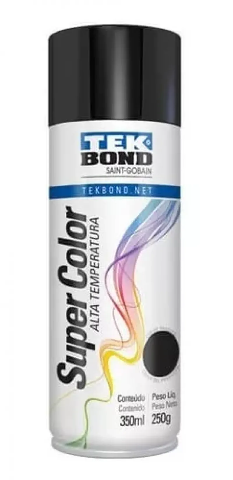 AEROSOL TEK BOND NEGRO ALTA TEMPERATURA