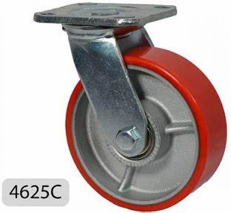 RUEDA 4625 HIERRO POLIURET GIRAT 150 X 50