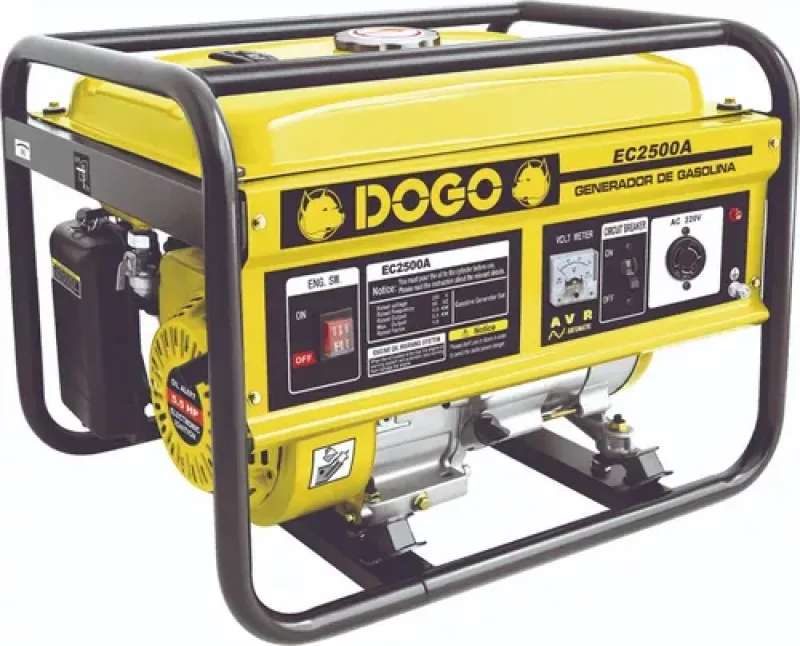 GENERADOR NAFTA 220V-EC2500A-4T-A/MANUAL-2.3KVA