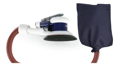 LIJADORA ROTO ORBITAL NEUMATICA DE 5" CON BOLSA  BREMEN 7518