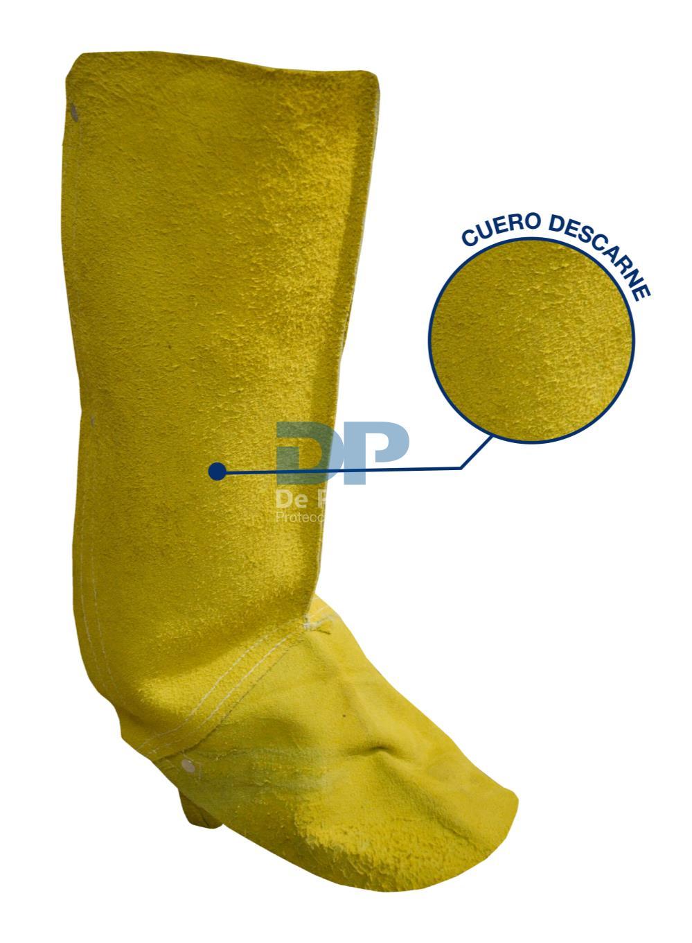 POLAINAS DE CUERO DESCARNE LARGAS