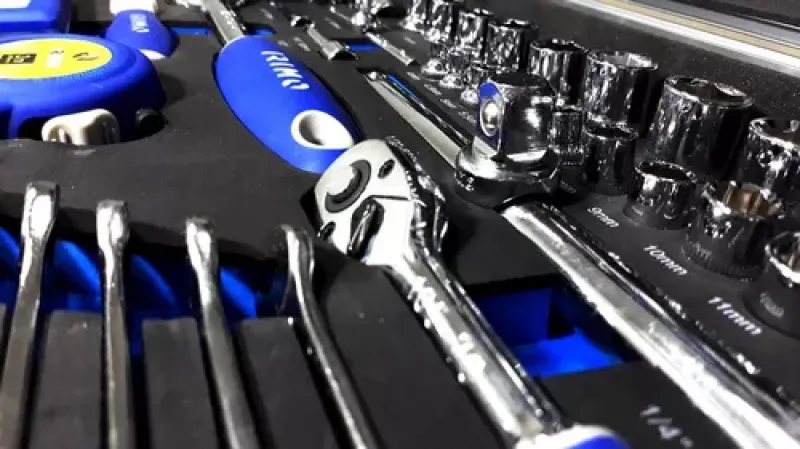 Maletín de Herramientas  de Aluminio 97pz Irimo