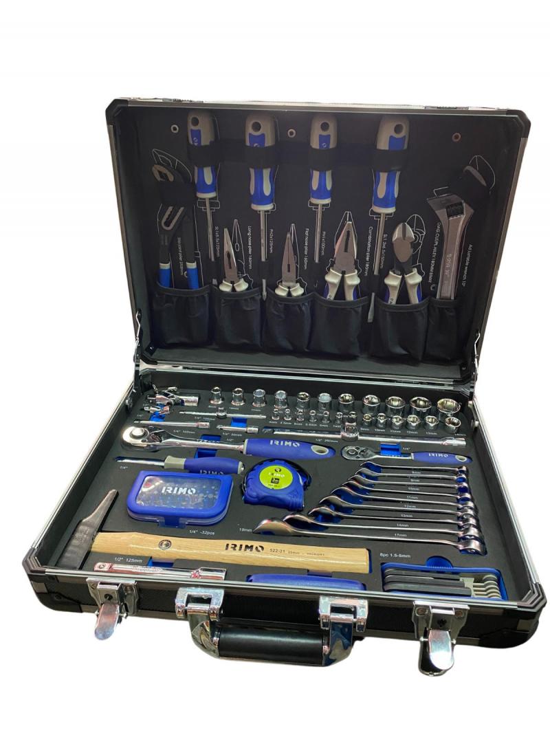 Maletín de Herramientas  de Aluminio 97pz Irimo