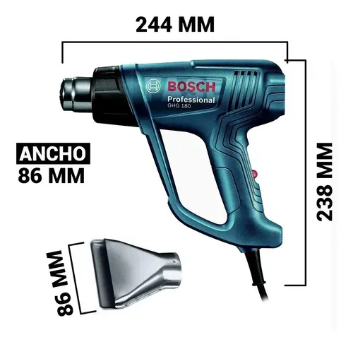 Pistola De Calor Bosch 1800w Profesional