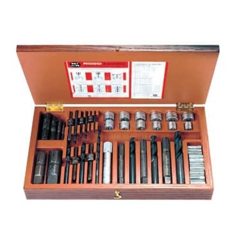 Juego de extractores de tornillos y tubos, modelo 25