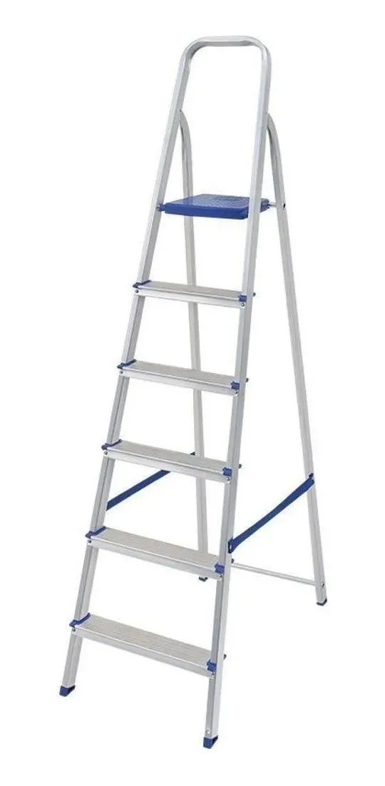 ESCALERA ALUMINIO FAMILIAR 6 ESCALONES