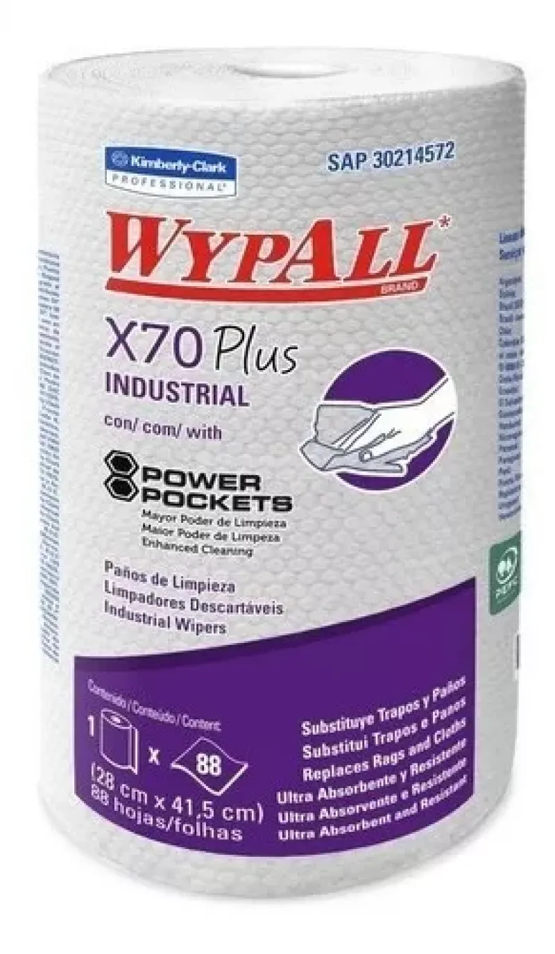 ROLLO PANO DE LIMPIEZA WYPALL