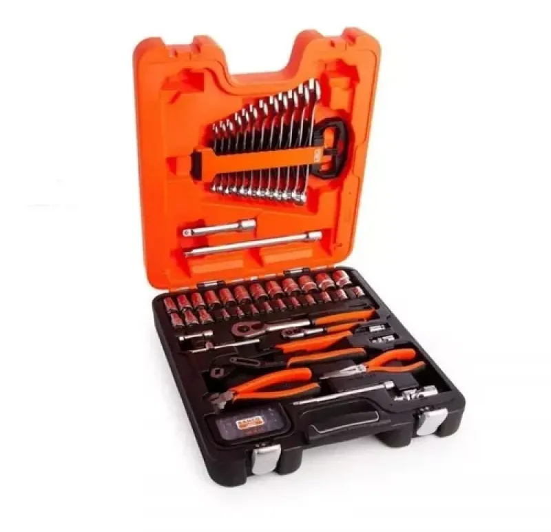 Set Juego Tubos Llaves Pinza Caja Full Profesional S81 Bahco