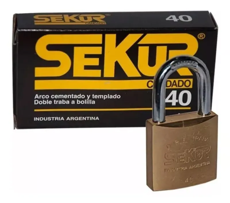 CANDADO NRO. 40 SEKUR