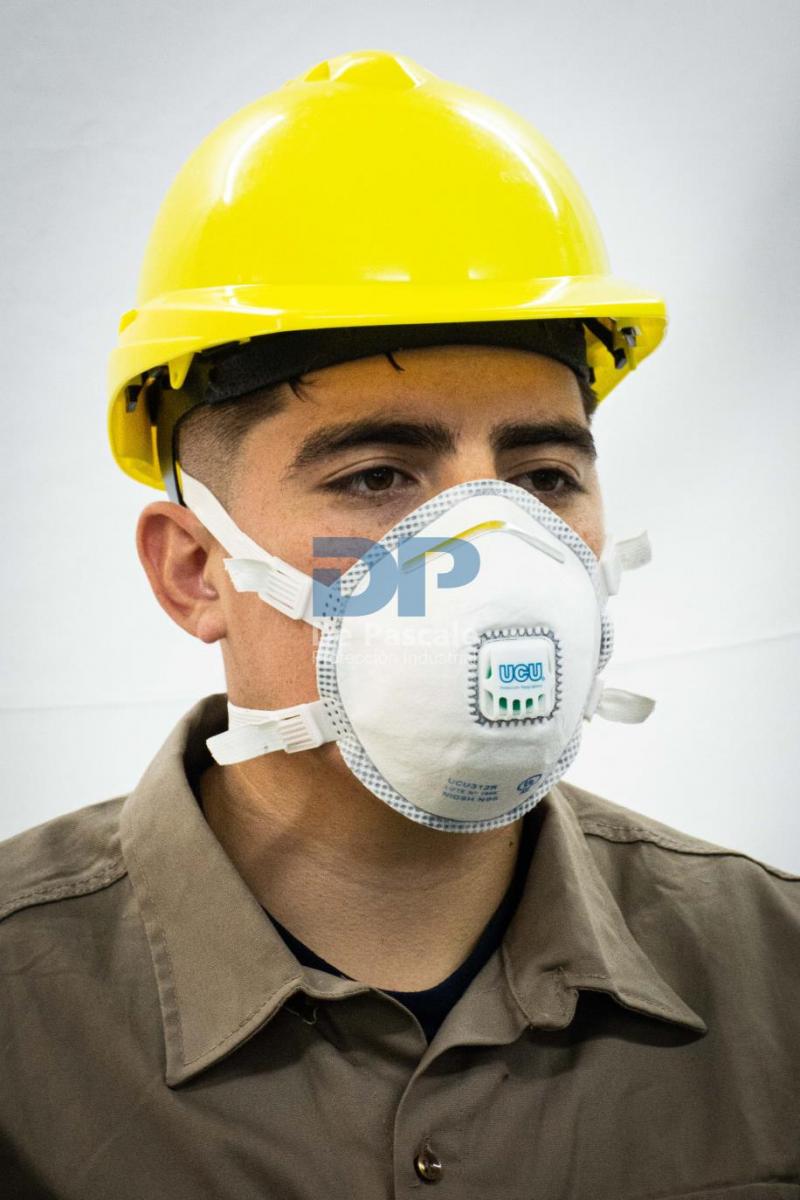 MASCARILLA DESCARTABLE N95 P/SOLDAR C/VALVULA UCU312R