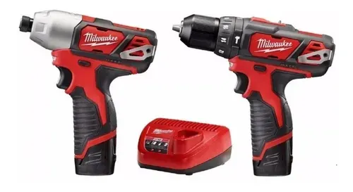 COMBO ATORNILLADOR IMPACTO  Y TALADRO 12V 2497-259A