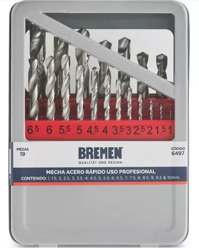 JUEGO DE MECHAS BREMEN X 19PZS 6497