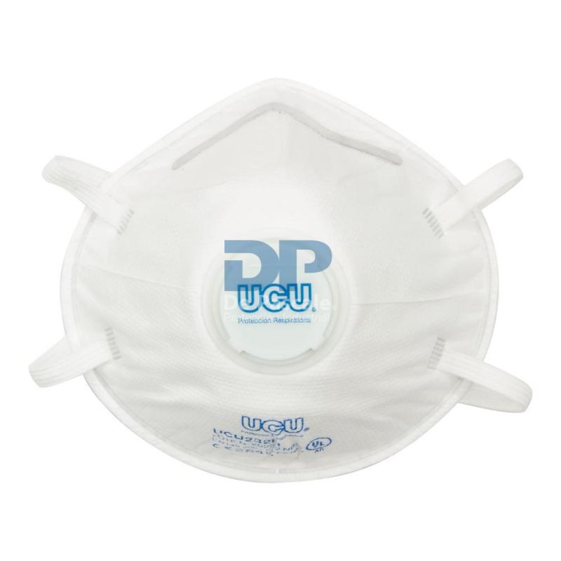 MASCARILLA DESCARTABLE N95 PREMIUM C/VALVULA UCU232R