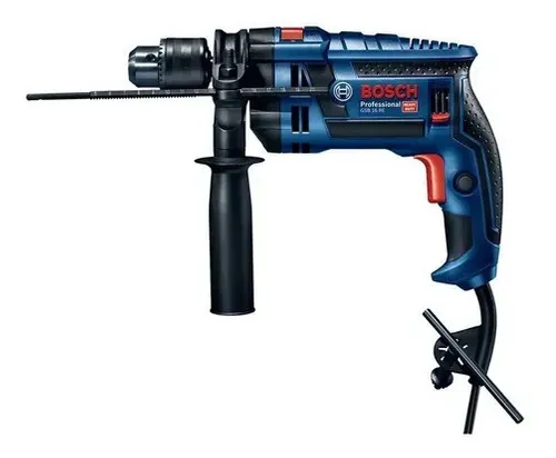 Taladro percutor eléctrico de 13mm Bosch GSB 13 RE 650W + accesorios con caja de cartón 220V - 230V