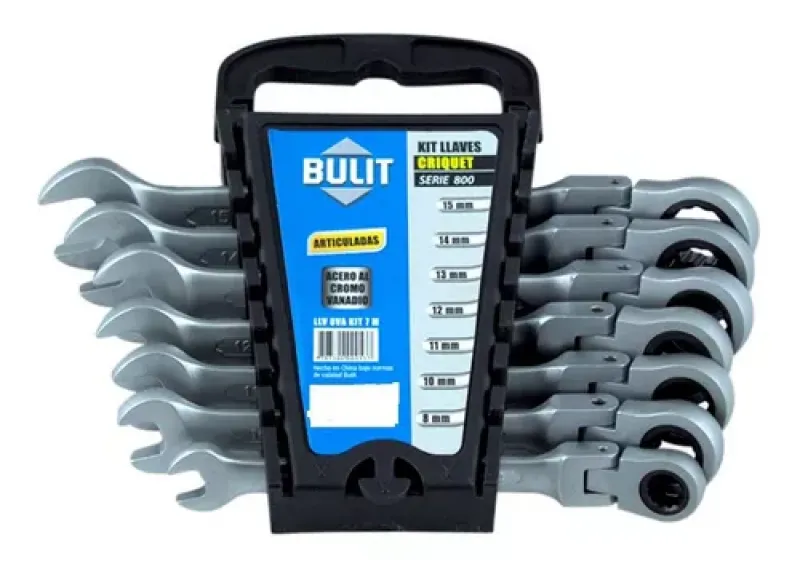 KIT LLAVES CRIQUET SERIE 800 MM ARTICULADAS