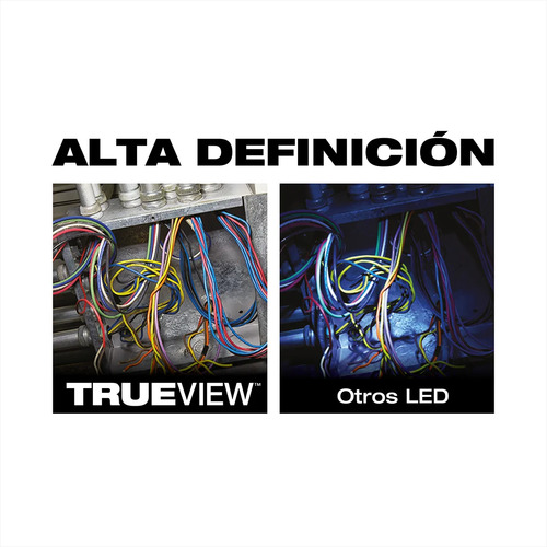 Torre Reflector Led Milwaukee Dual M18 2131-20 S/bat S/carga Rojo Blanco Frío