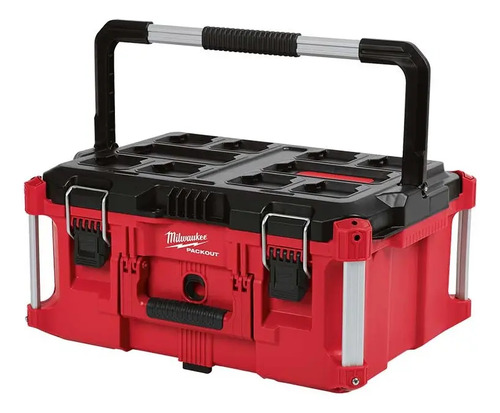 Carro De Herramientas Milwaukee Packout Organizador 4 Cajas Rojo