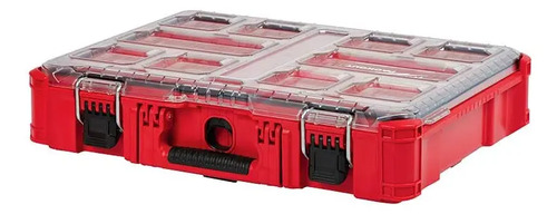 Carro De Herramientas Milwaukee Packout Organizador 4 Cajas Rojo