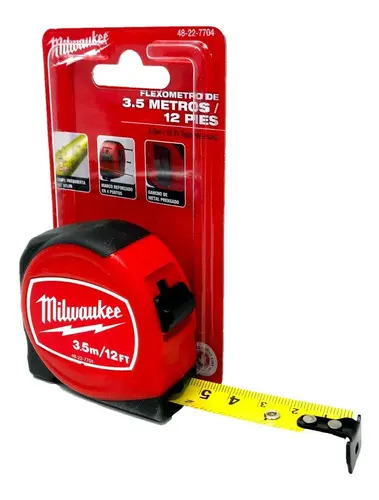 Cinta Metrica De 3,5 Metros 48-22-7704 Milwaukee