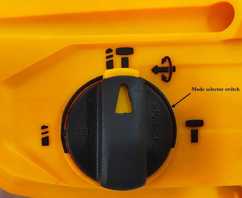 Rotomartillo Electrico Sds Plus 800w 1100rpm Maletin Ingco C Naranja