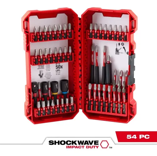 Juego De Puntas Destornillador Shockwave Impact Duty De 54