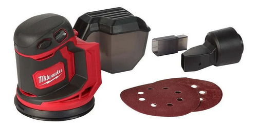 2648 20 Lijadora Roto Orbital Milwaukee M18 Solo Herramienta Color Rojo/negro Frecuencia 50