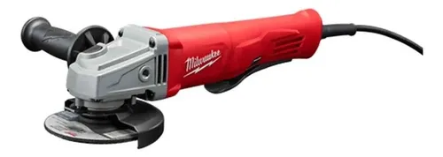 Amoladora Angular Milwaukee 115 Mm De 1250 W Con Arranque Progresivo Rojo 50 Hz/60 Hz