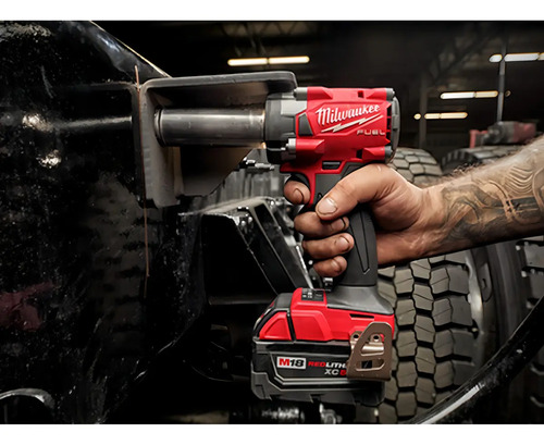 Pistola Llave De Impacto 1/2' 18v Fuel 2855-20 Milwaukee Rojo