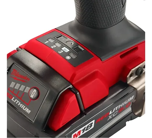 Pistola Llave De Impacto 1/2' 18v Fuel 2855-20 Milwaukee Rojo