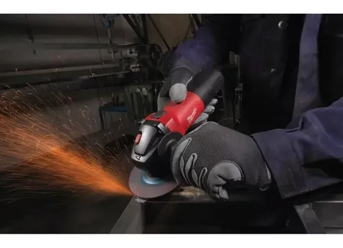 Amoladora Angular Milwaukee 115mm 750w Profesional Industrial 3 Años Rojo