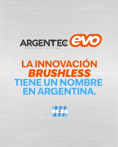 Taladro Percutor A Bateria 20v Argentec Evo Bld2013p Naranja 50/60hz