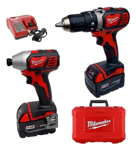 Combo Taladro Atornillador Impacto 18v Milwaukee 2691-259a